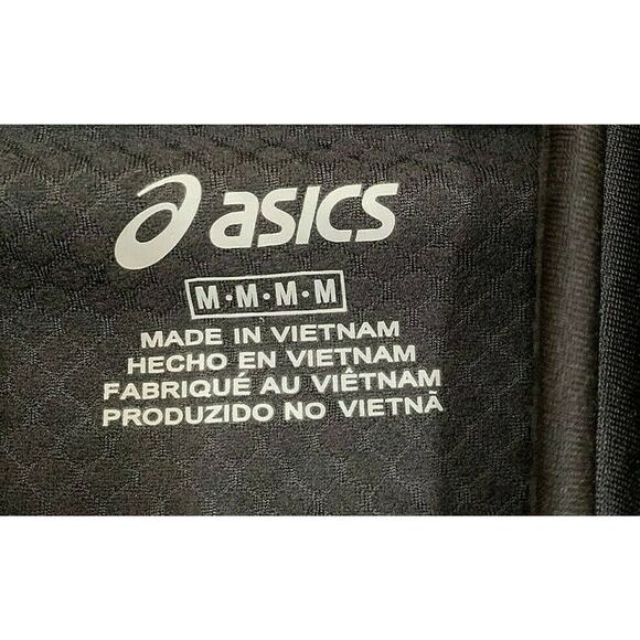 ASICS Aztecs Thermopolis Winter 1/2 Zip Performance Jacket Women's Sz M Black - Picture 8 of 8